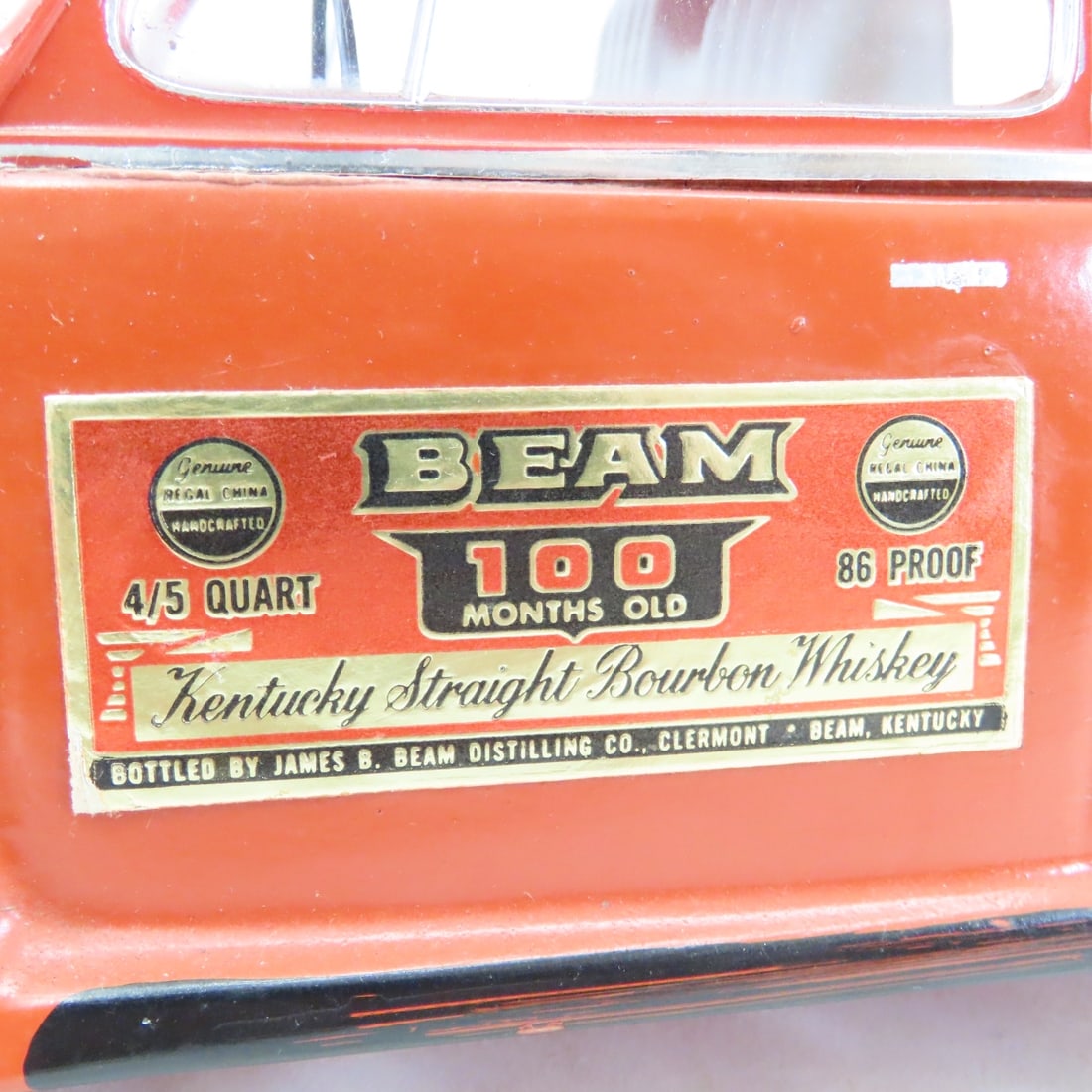 2 Jim Beam Whiskey Volkswagen Beetle Decanters - 13
