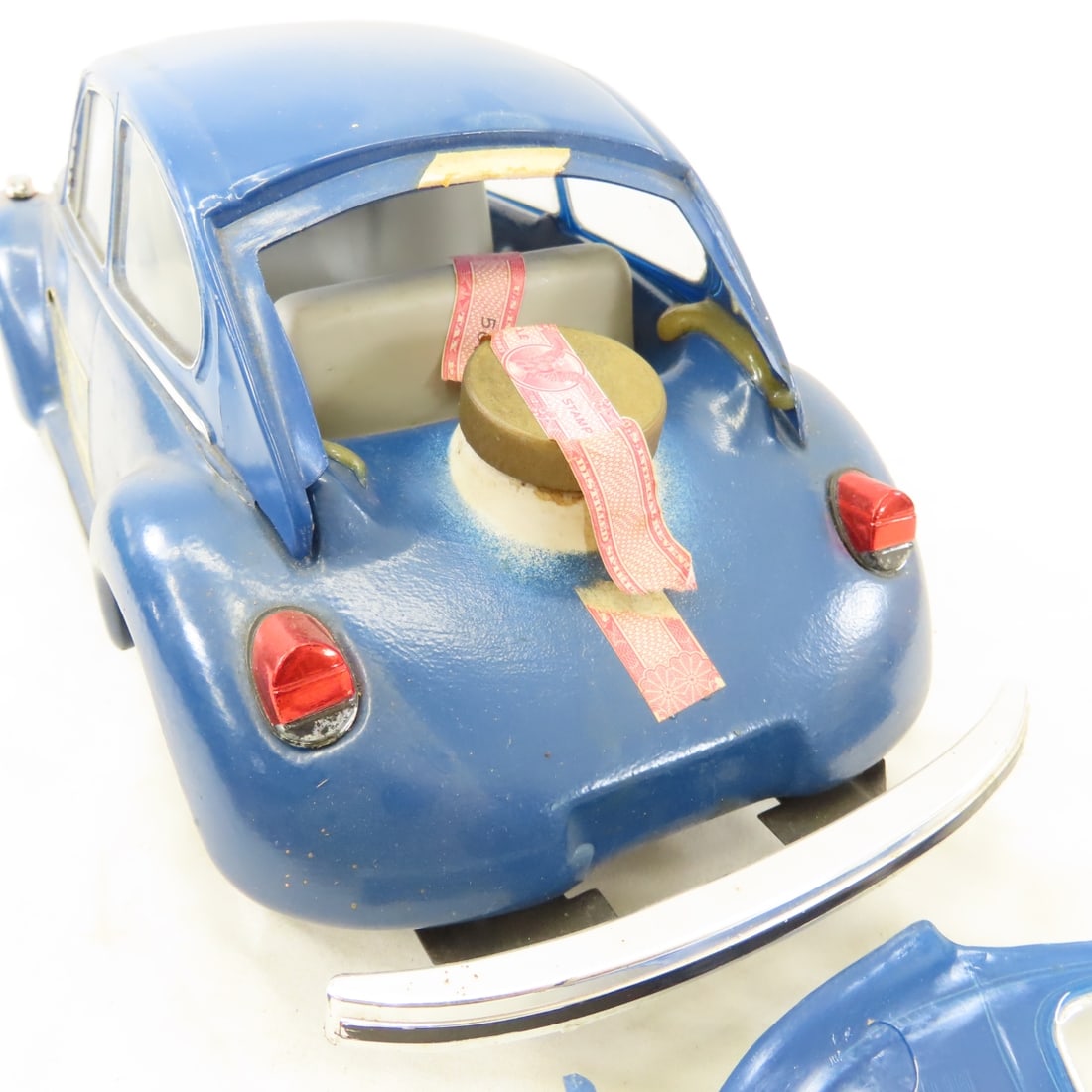 2 Jim Beam Whiskey Volkswagen Beetle Decanters - 7