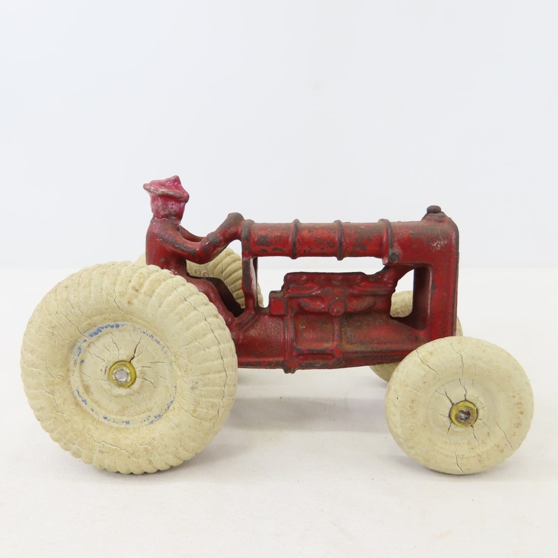 2 Repaired Arcade Cast Iron Tractors - 12
