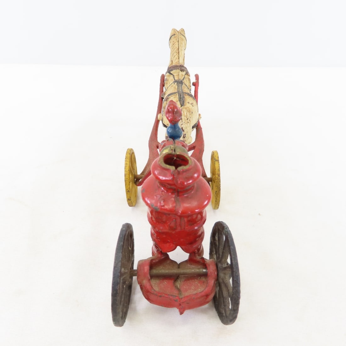 Hubley Cast Iron Horse Drawn Coal & Fire Wagons - 16