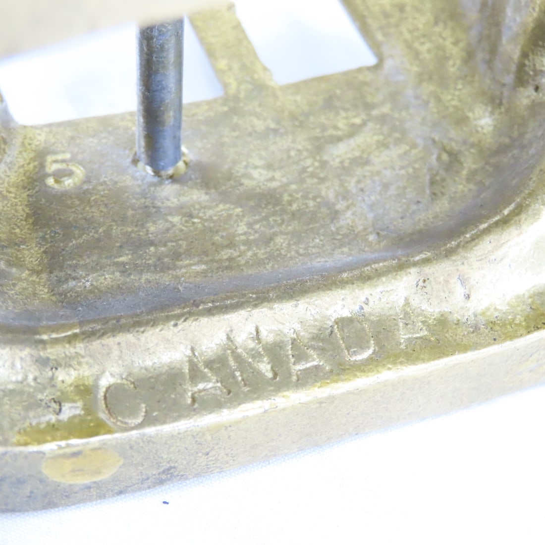 6 Brass Car Models: 2 6" marked Canada - 11
