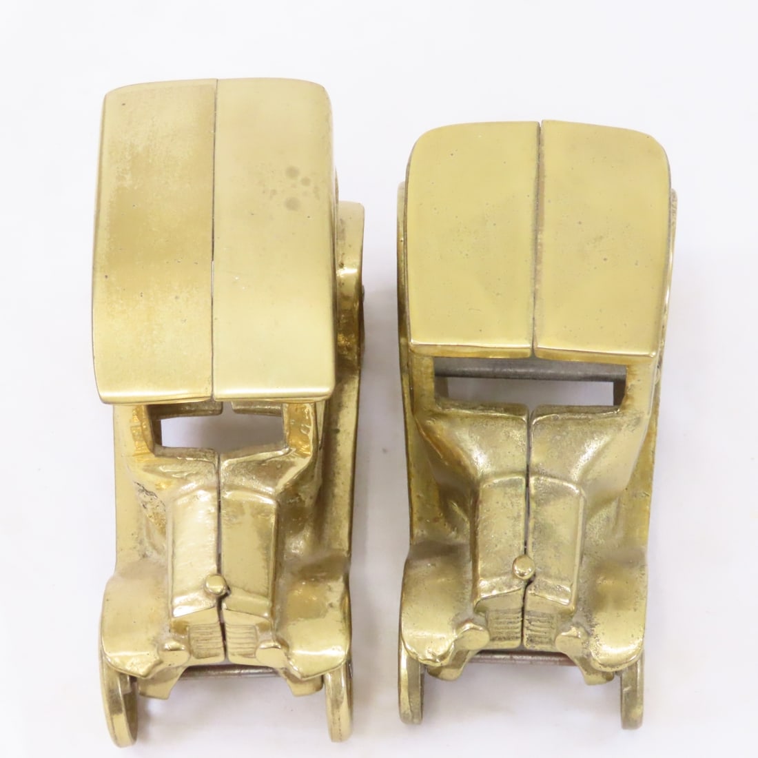 6 Brass Car Models: 2 6" marked Canada - 12