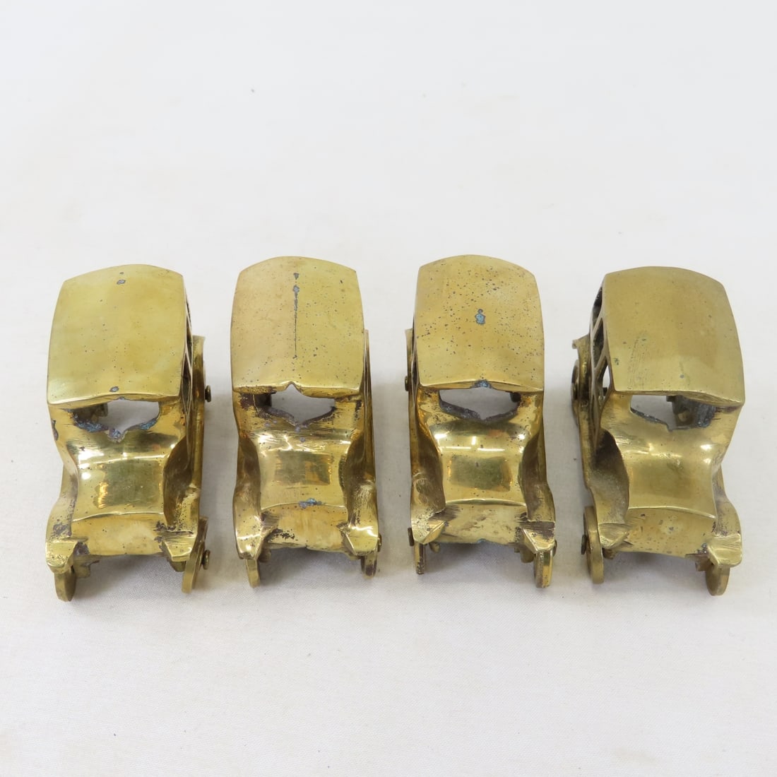 6 Brass Car Models: 2 6" marked Canada - 16