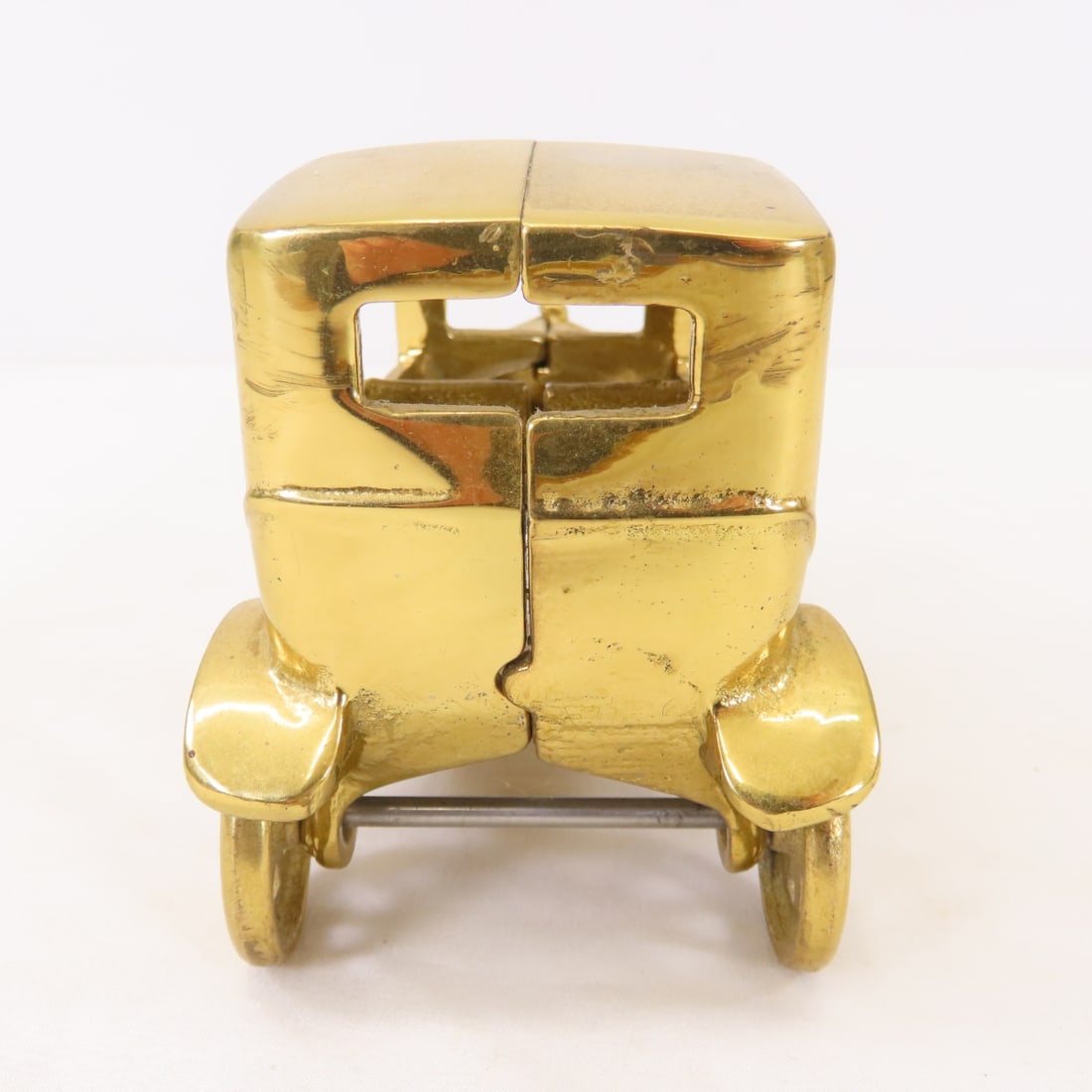 6 Brass Car Models: 2 6" marked Canada - 3