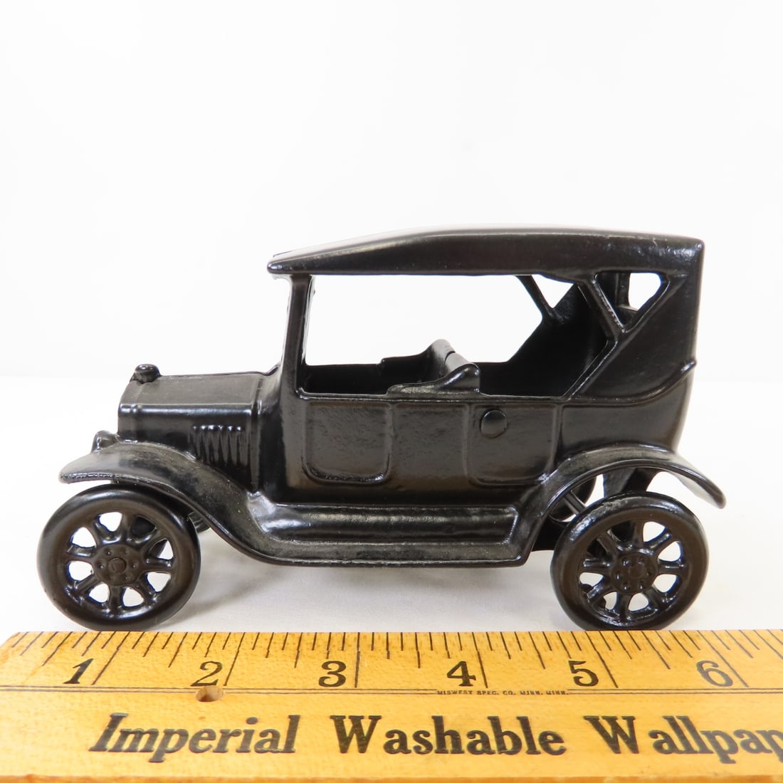 1 All Original & 2 Repainted Arcade Cast Iron Cars - 2