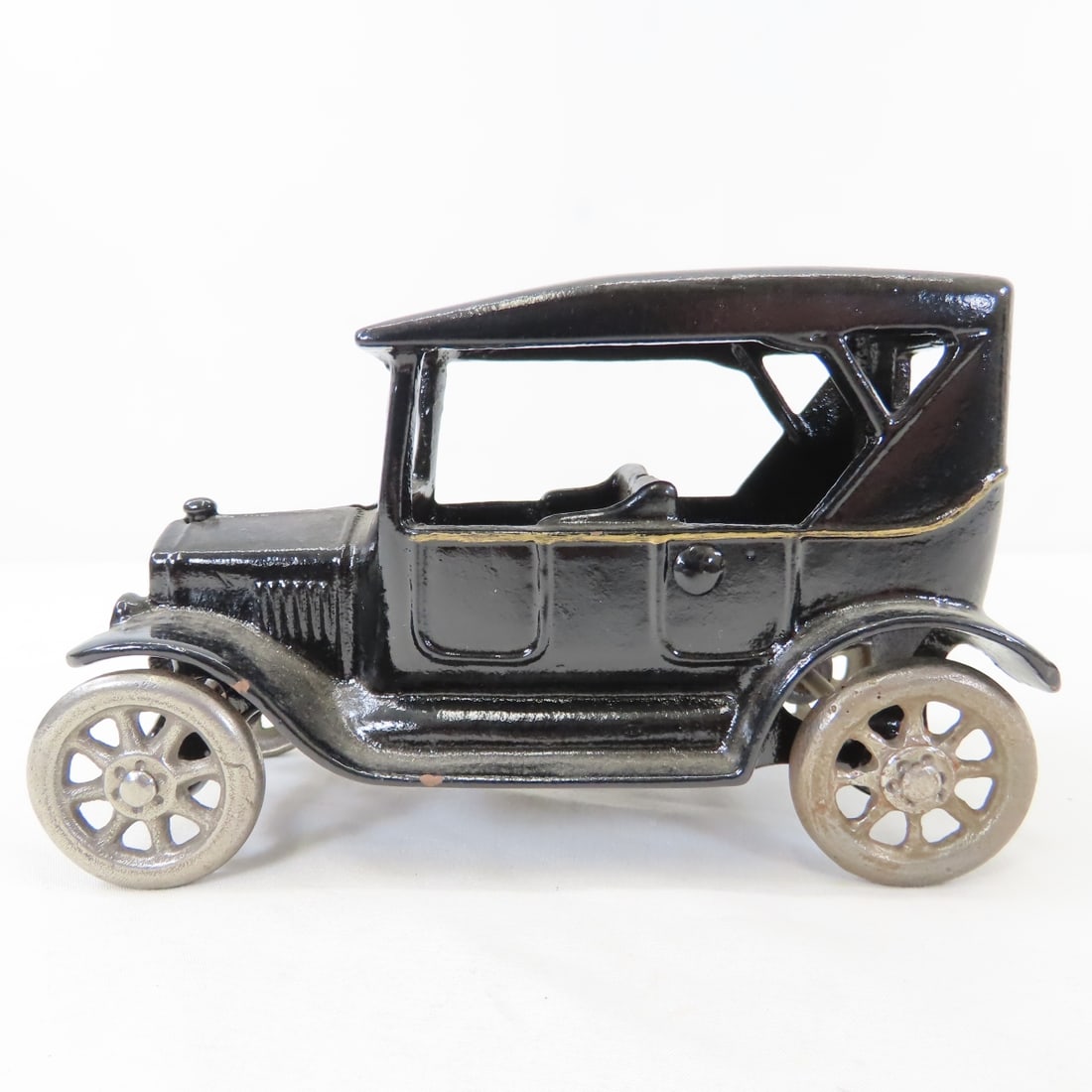 1 All Original & 2 Repainted Arcade Cast Iron Cars - 4