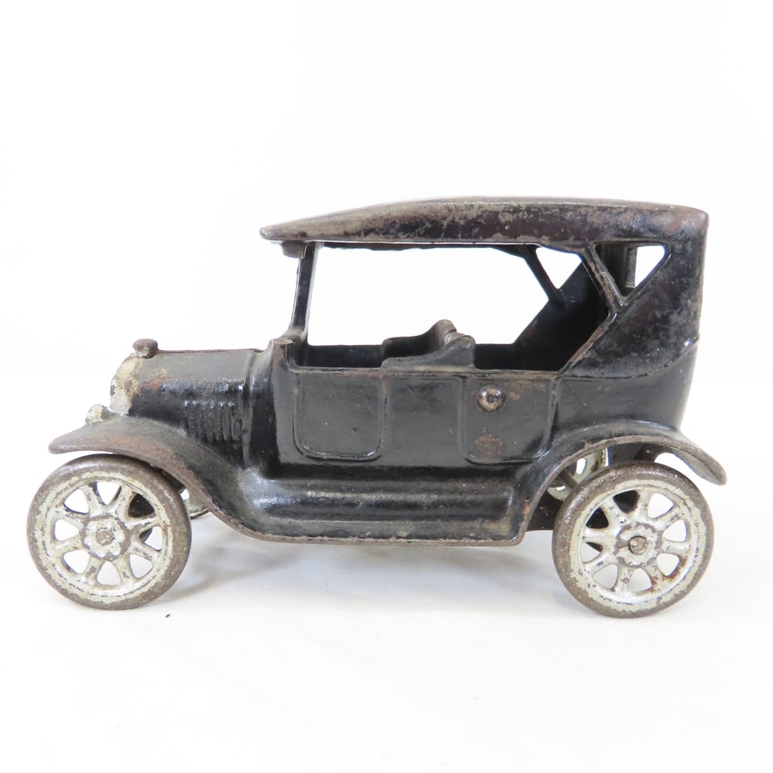 1 All Original & 2 Repainted Arcade Cast Iron Cars - 6