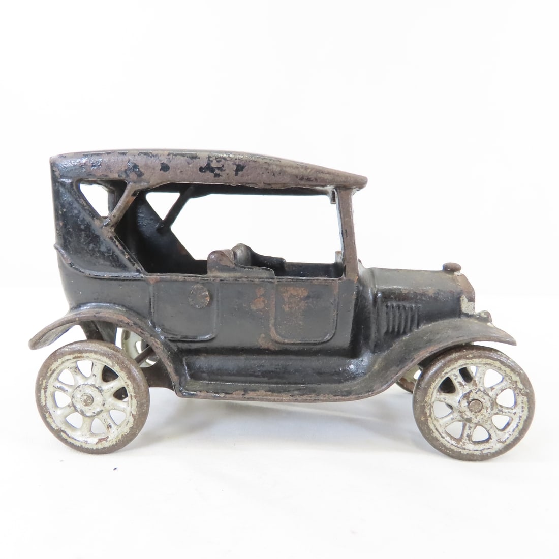 1 All Original & 2 Repainted Arcade Cast Iron Cars - 7
