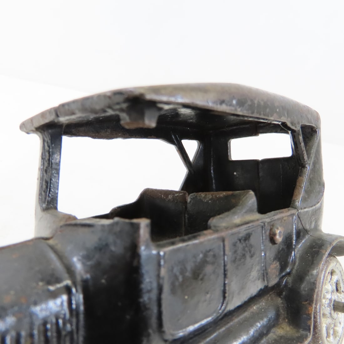 1 All Original & 2 Repainted Arcade Cast Iron Cars - 9