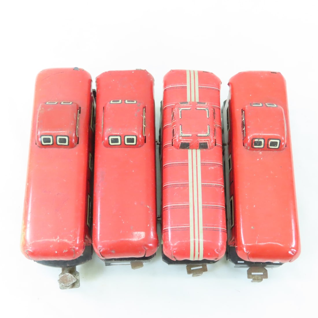 Marx Key Wind O Gauge Tin Litho Train Set - 13