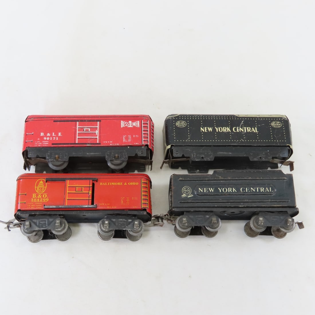 Marx Key Wind O Gauge Tin Litho Train Set - 17