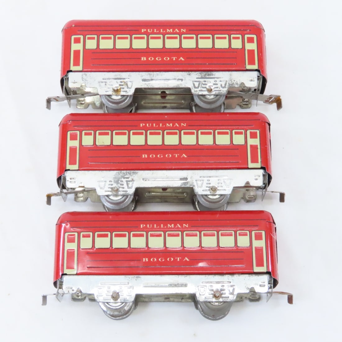 Marx Key Wind O Gauge Tin Litho Train Set - 6