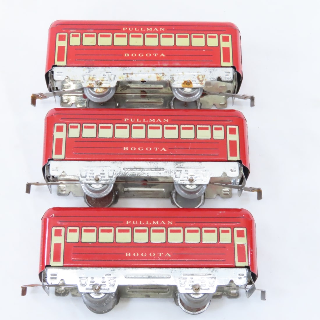 Marx Key Wind O Gauge Tin Litho Train Set - 7
