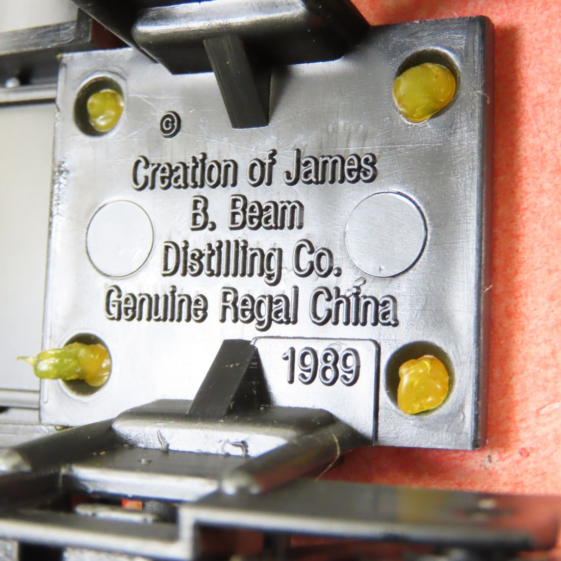 Jim Beam Whiskey Decanter 1991 ICRR Train Set - 17