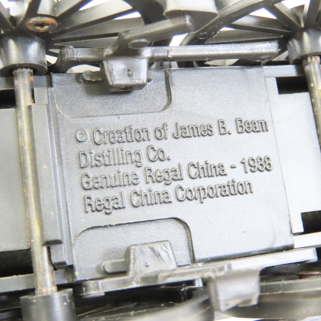 Jim Beam Whiskey Decanter 1991 ICRR Train Set - 7