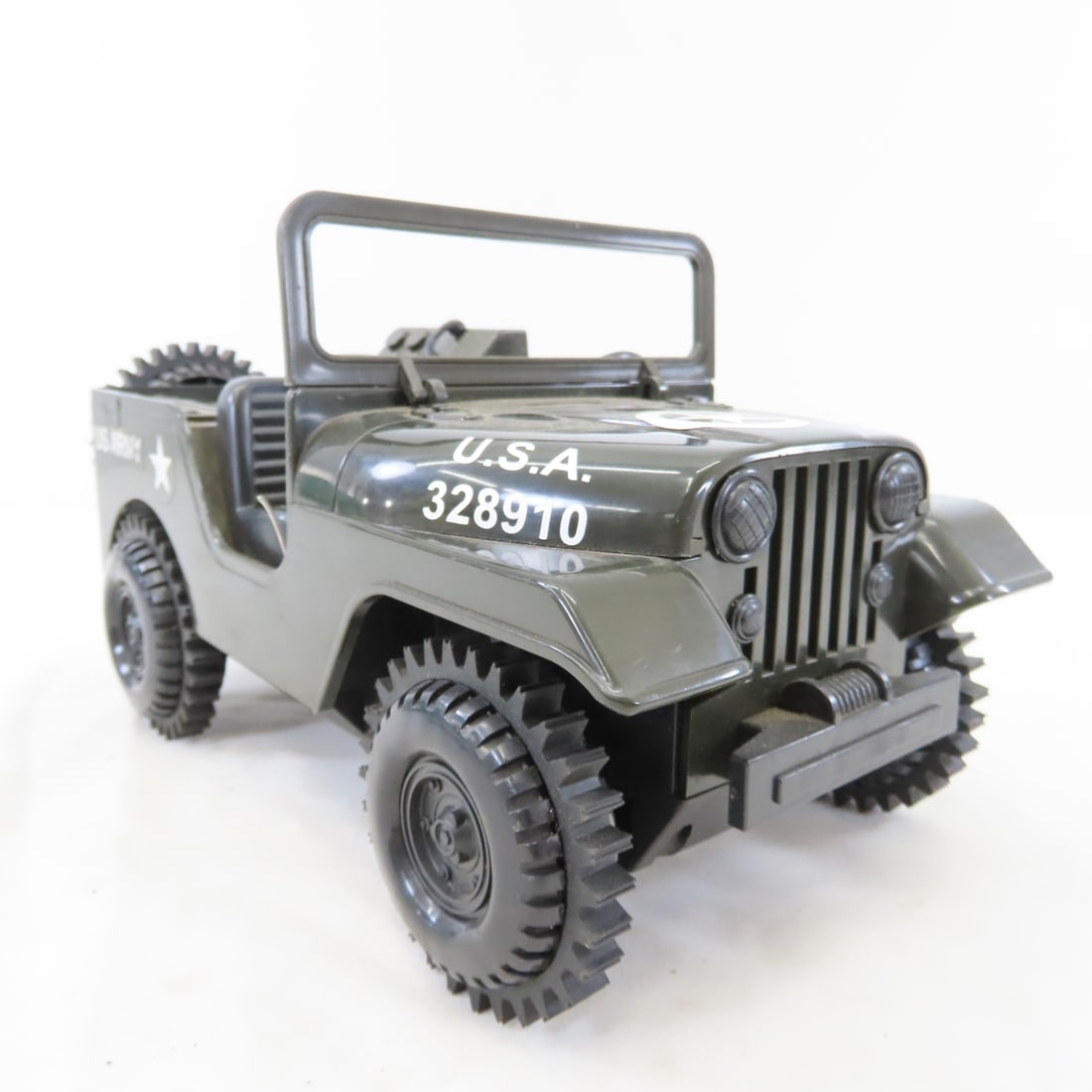 Azrak-Hamway US Army R/C Jeep- no remote - 7