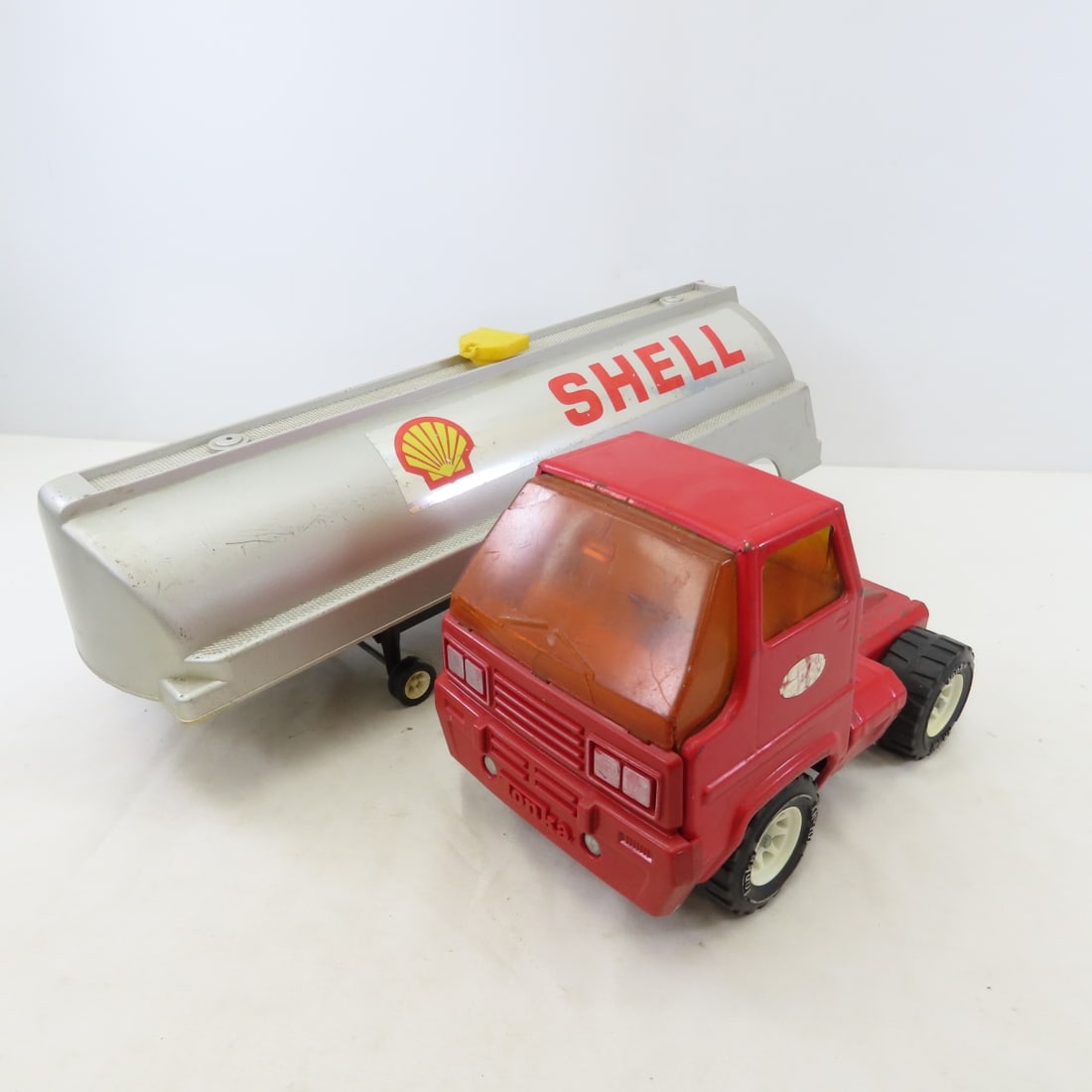 Tonka Metal Cab with Plastic Shell Tanker - 13