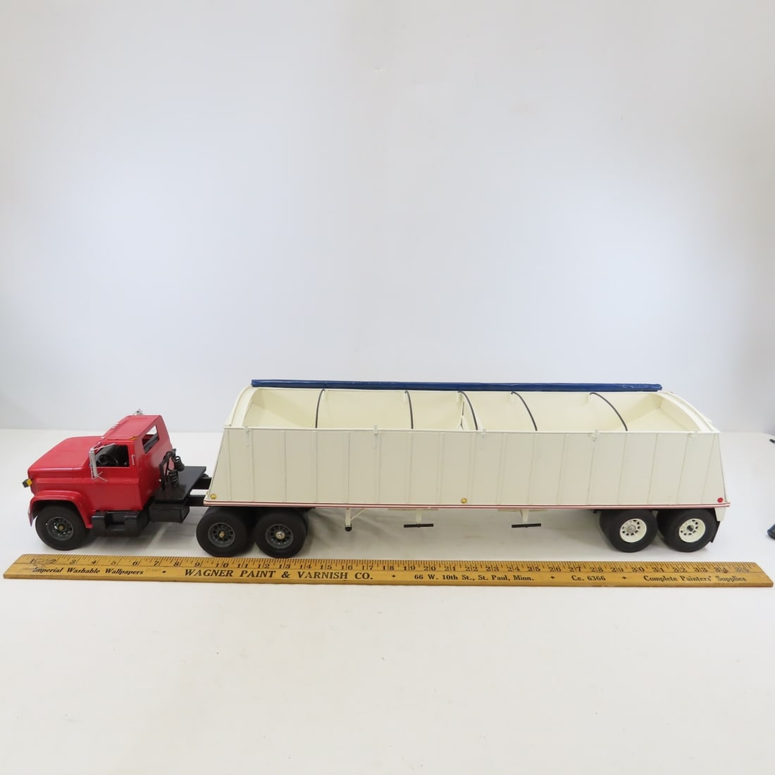 Custom Chevrolet Wood Truck & Grain Trailer - 2