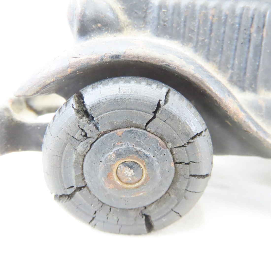 4 Vintage Cast Iron Toy Cars and Trucks - 18