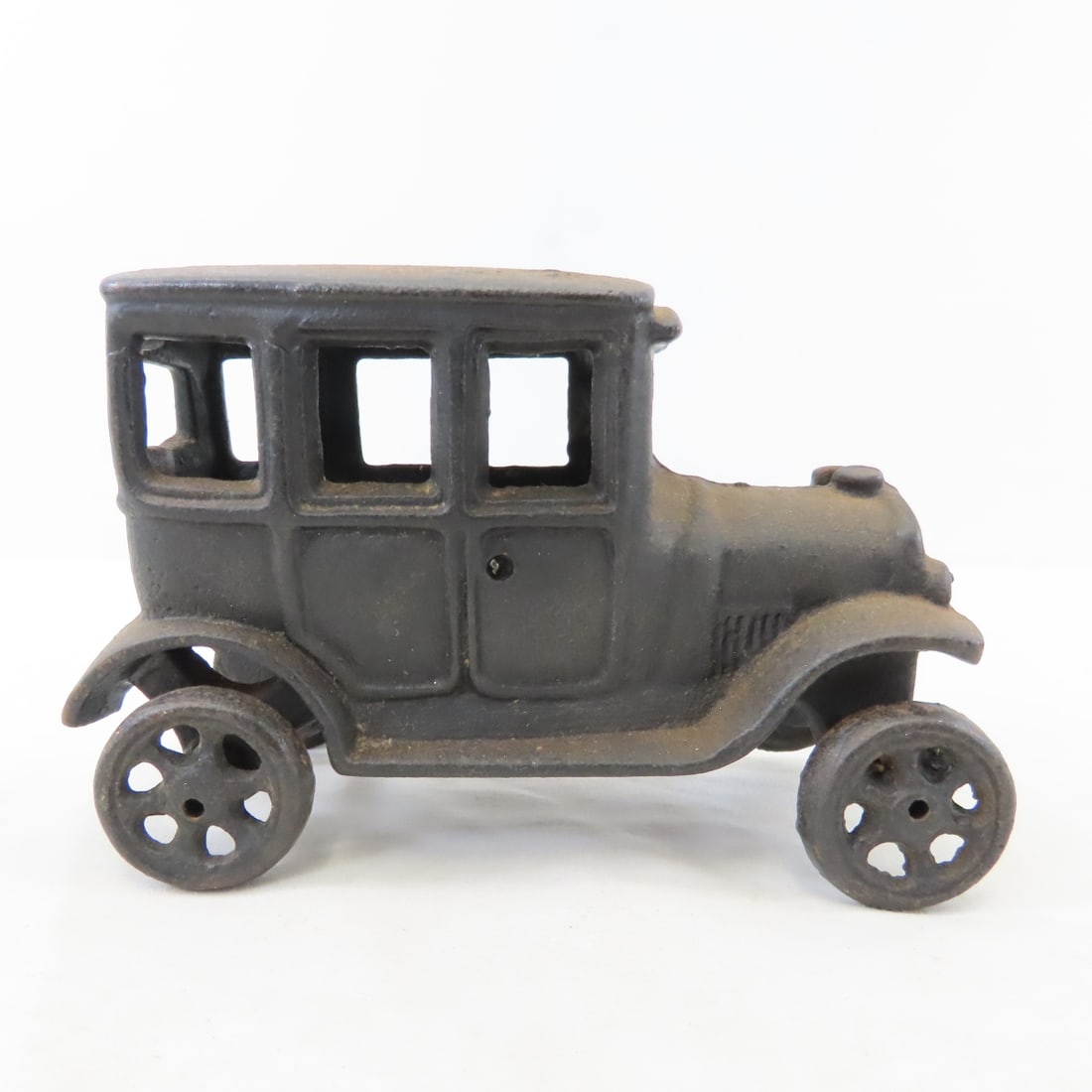 4 Vintage Cast Iron Toy Cars and Trucks - 4