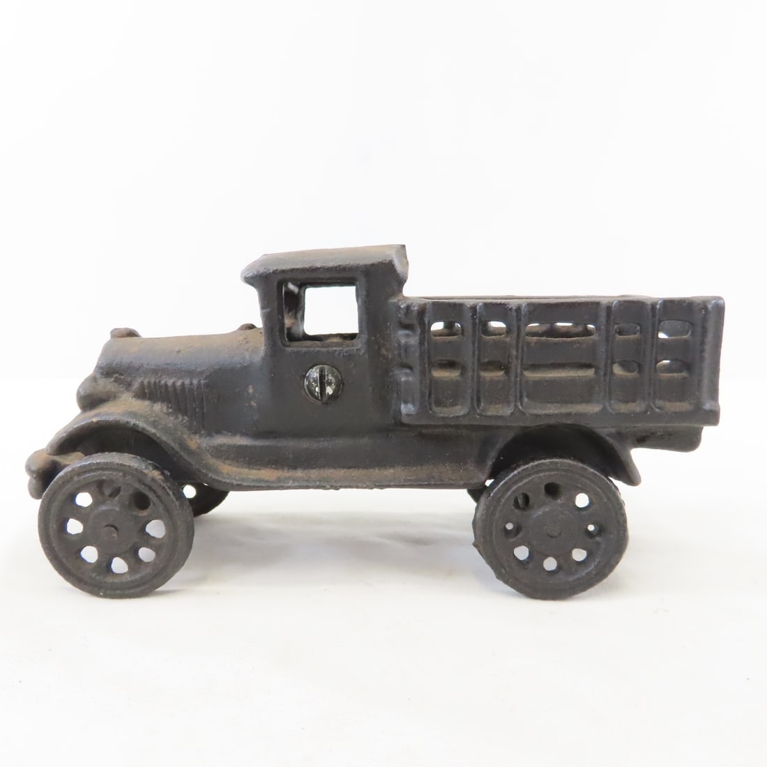4 Vintage Cast Iron Toy Cars and Trucks - 6