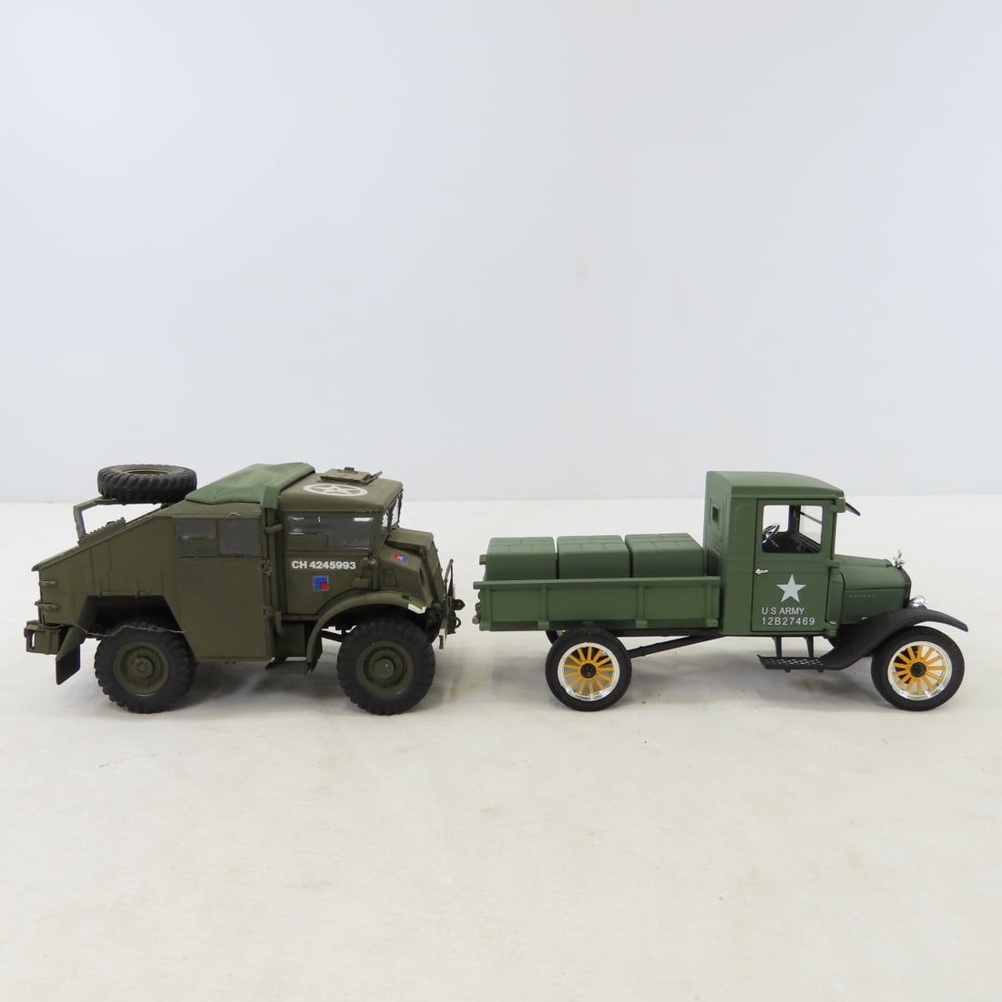 5 Custom Painted Model US Army Vehicles - 9