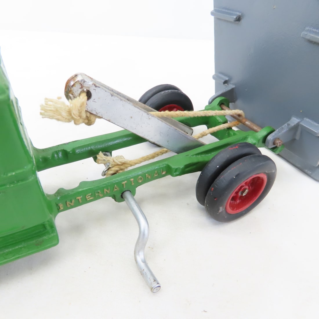 Repainted International Cast Iron Dump Truck - 14