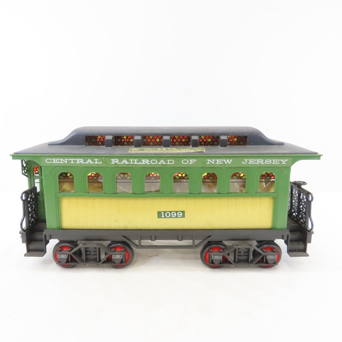 5 Piece Jim Beam Whiskey Train Decanter Set - 11