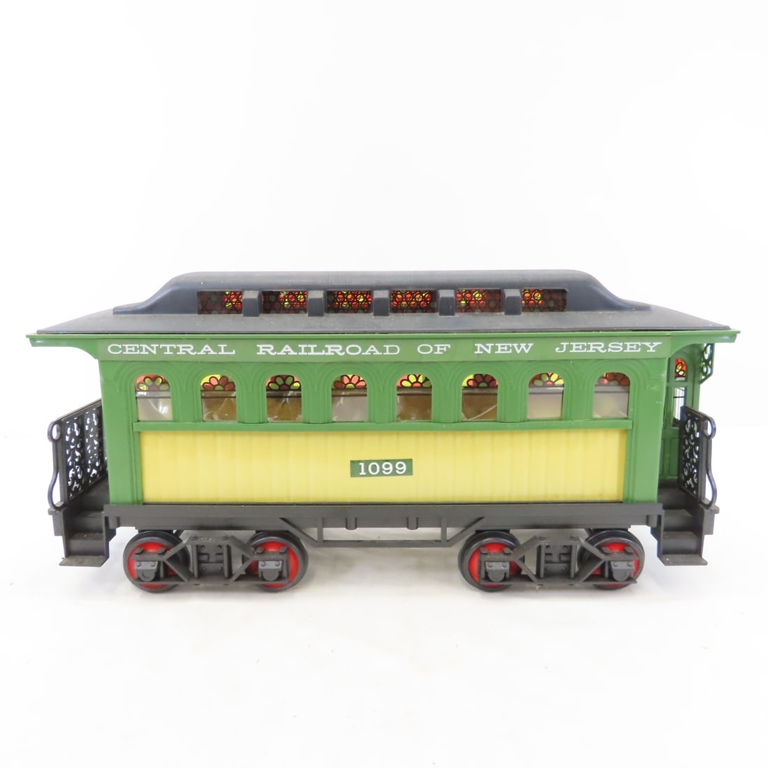 5 Piece Jim Beam Whiskey Train Decanter Set - 12