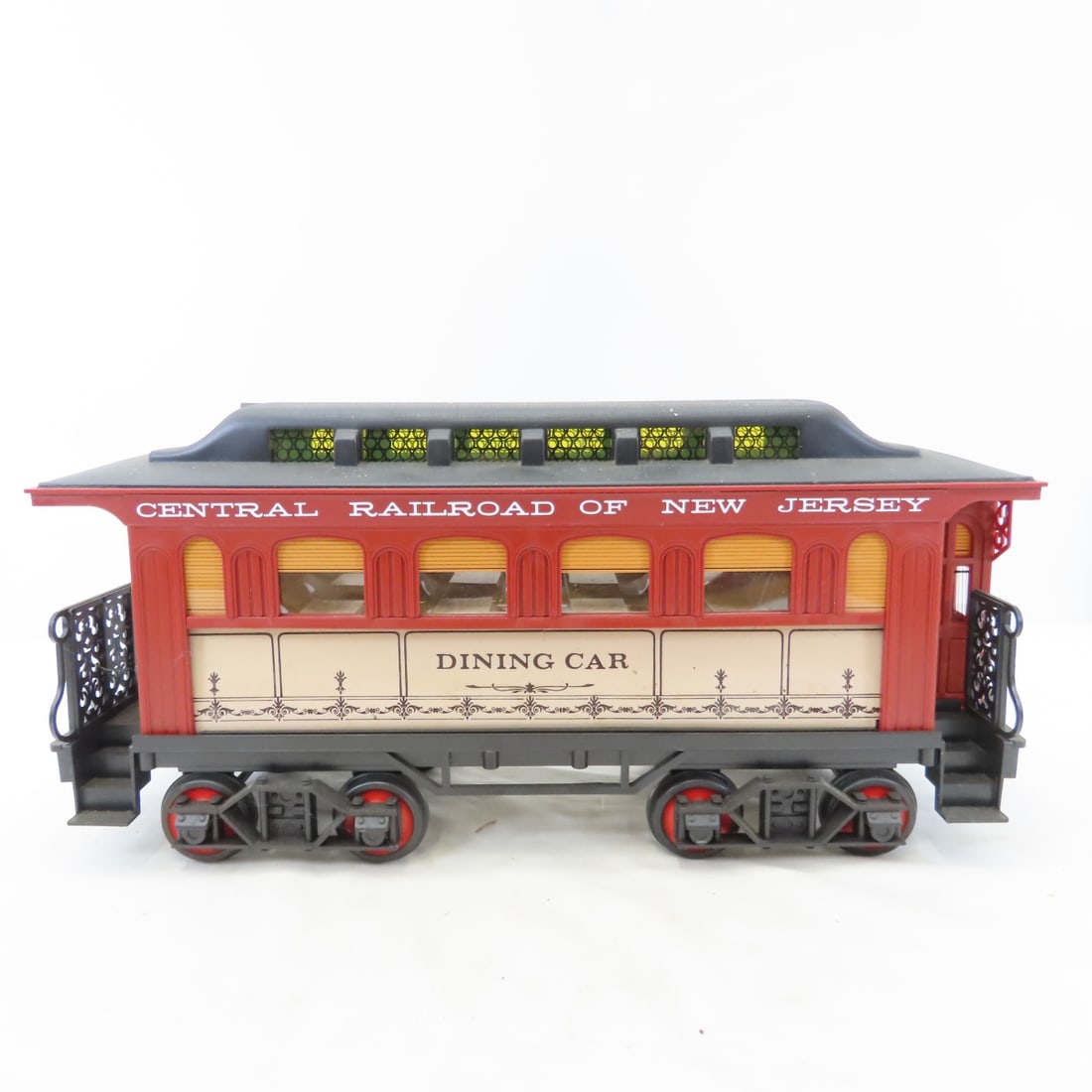 5 Piece Jim Beam Whiskey Train Decanter Set - 8