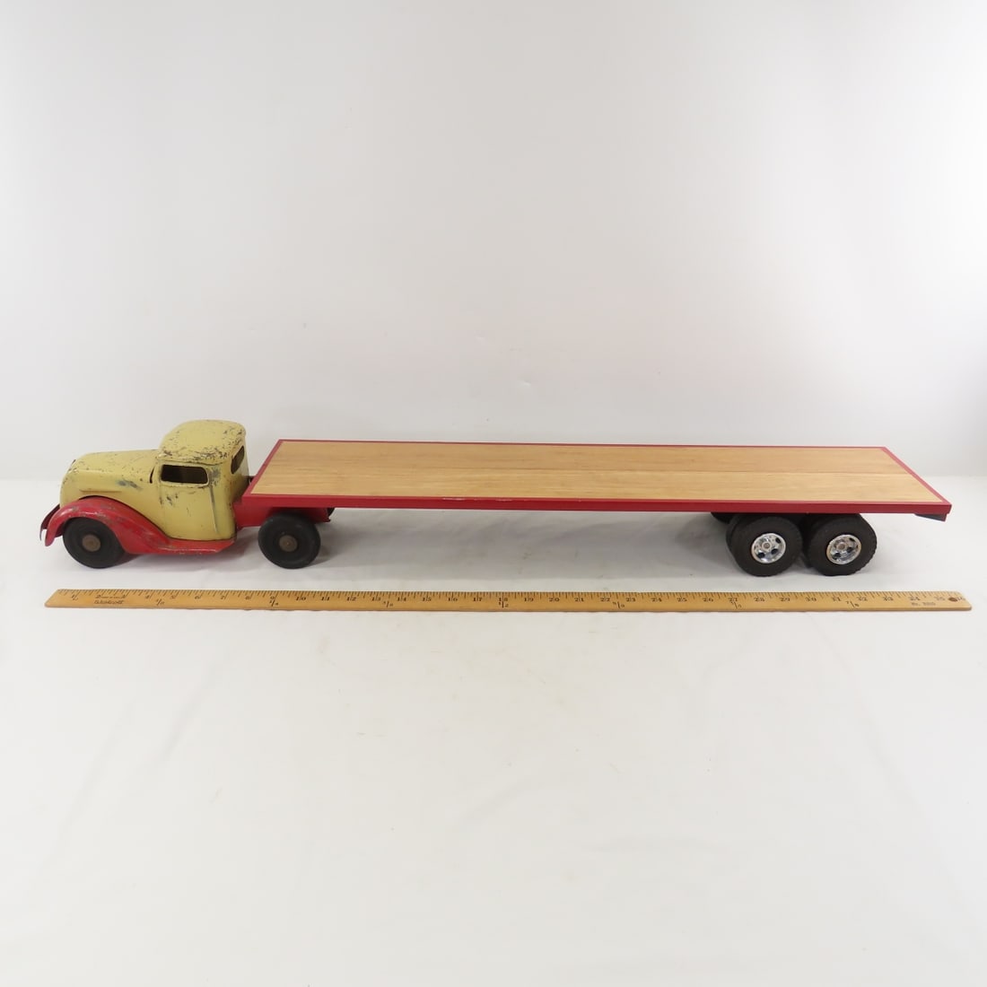 Vintage Turner Toys Cab and Custom Flat Bed - 2