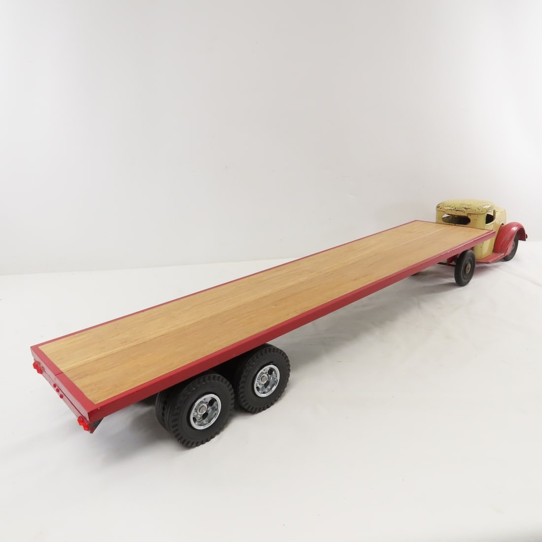 Vintage Turner Toys Cab and Custom Flat Bed - 5
