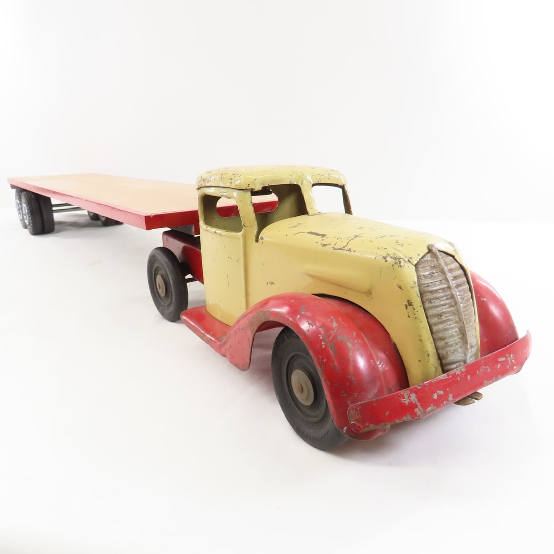 Vintage Turner Toys Cab and Custom Flat Bed - 7