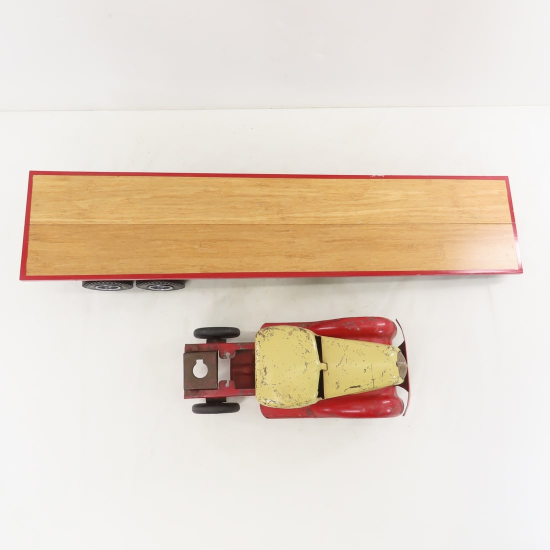 Vintage Turner Toys Cab and Custom Flat Bed - 9