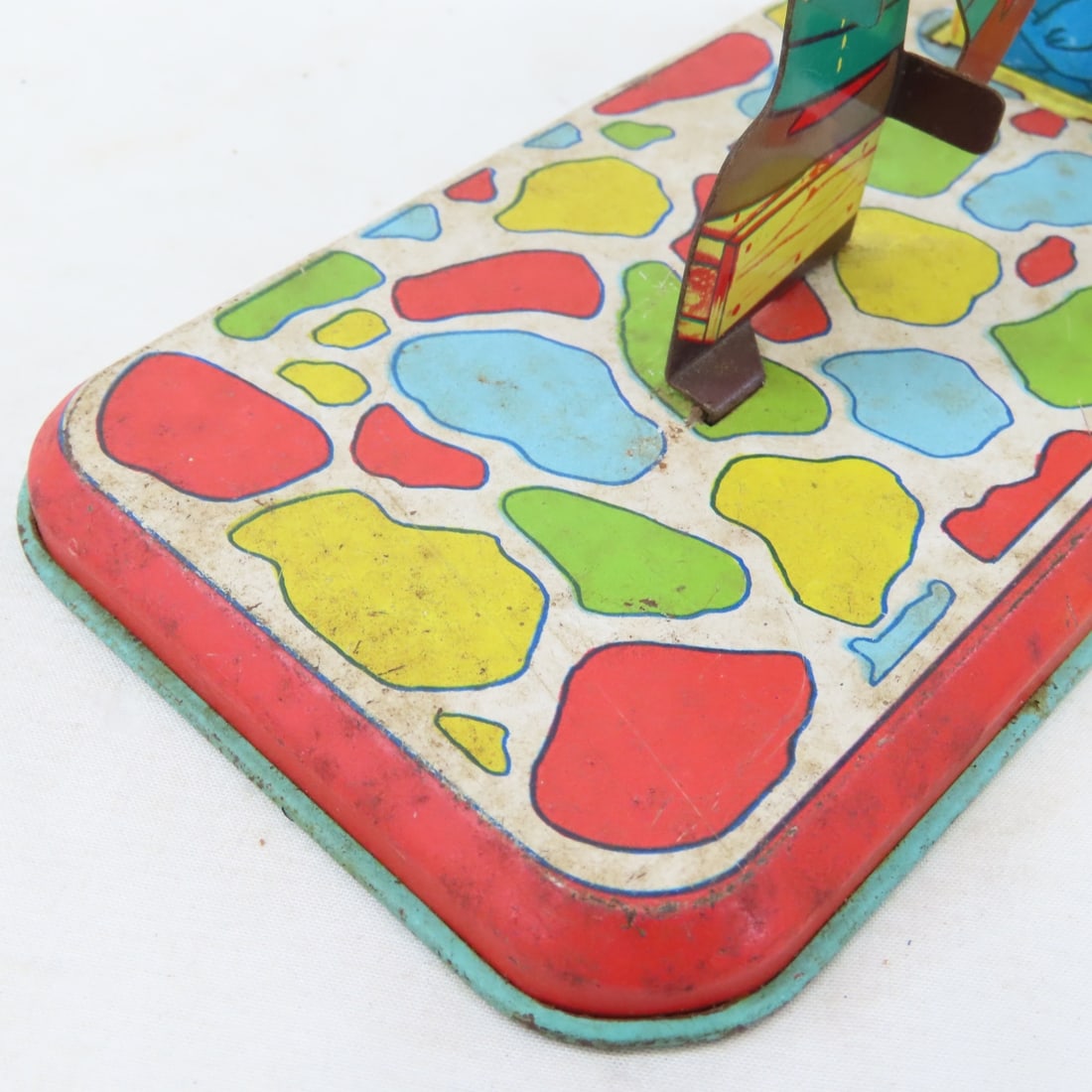 J. Chein Tin Litho Automatic Hod Carrier Sand Toy - 10