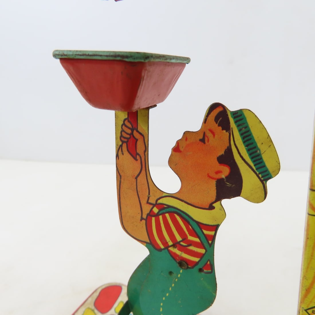 J. Chein Tin Litho Automatic Hod Carrier Sand Toy - 6