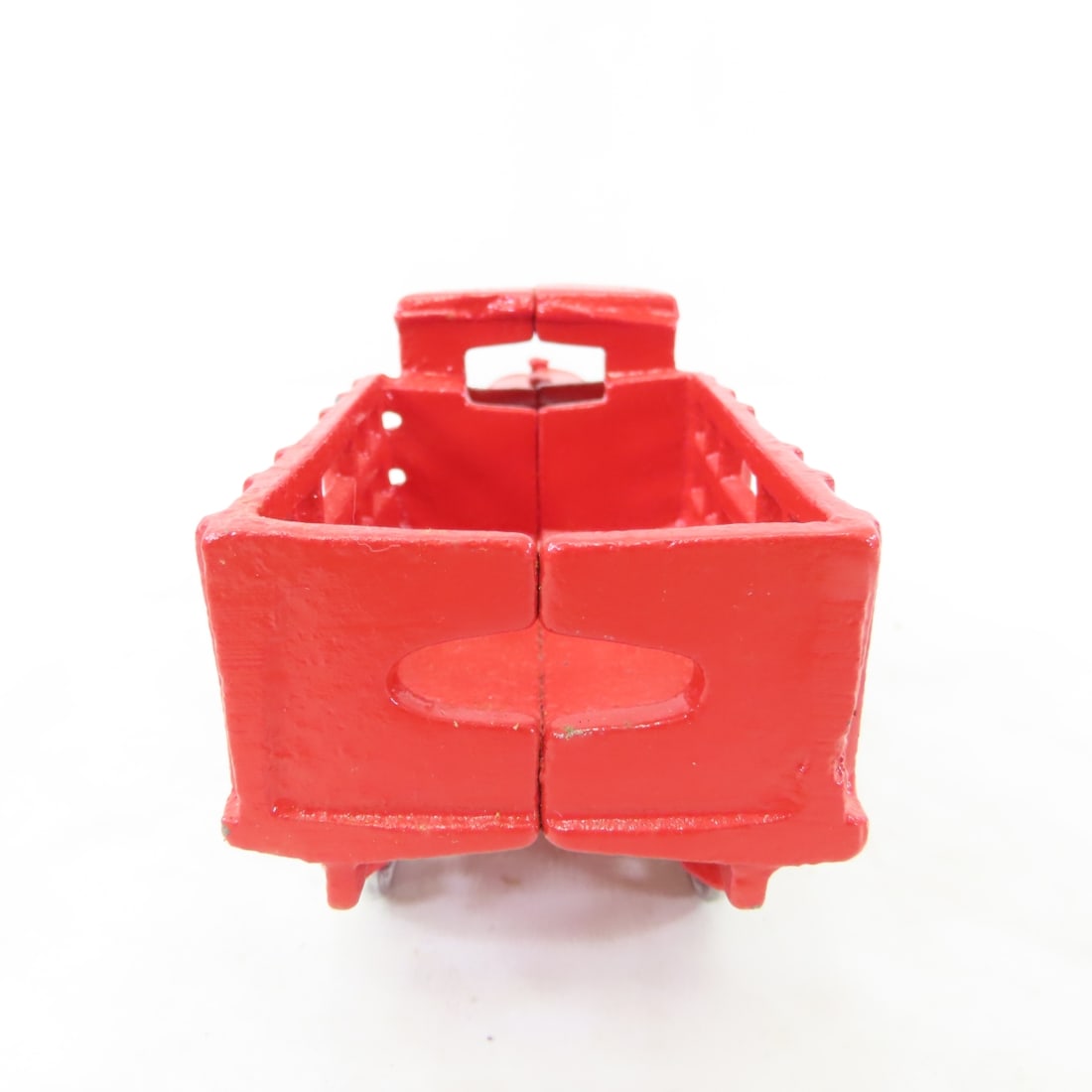 1 Arcade & 3 Unmarked Cast Iron Repainted Vehicles - 7