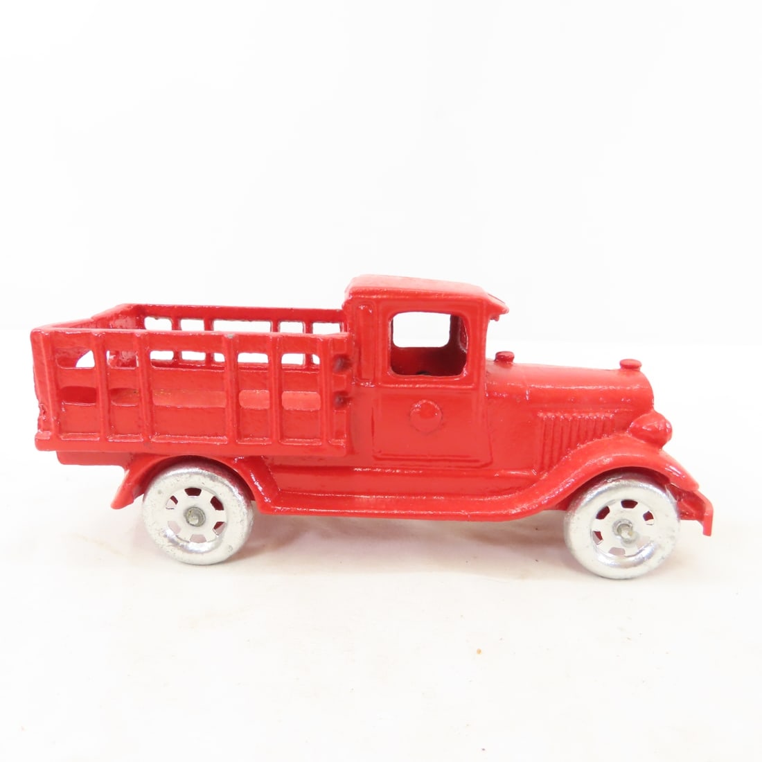 1 Arcade & 3 Unmarked Cast Iron Repainted Vehicles - 8