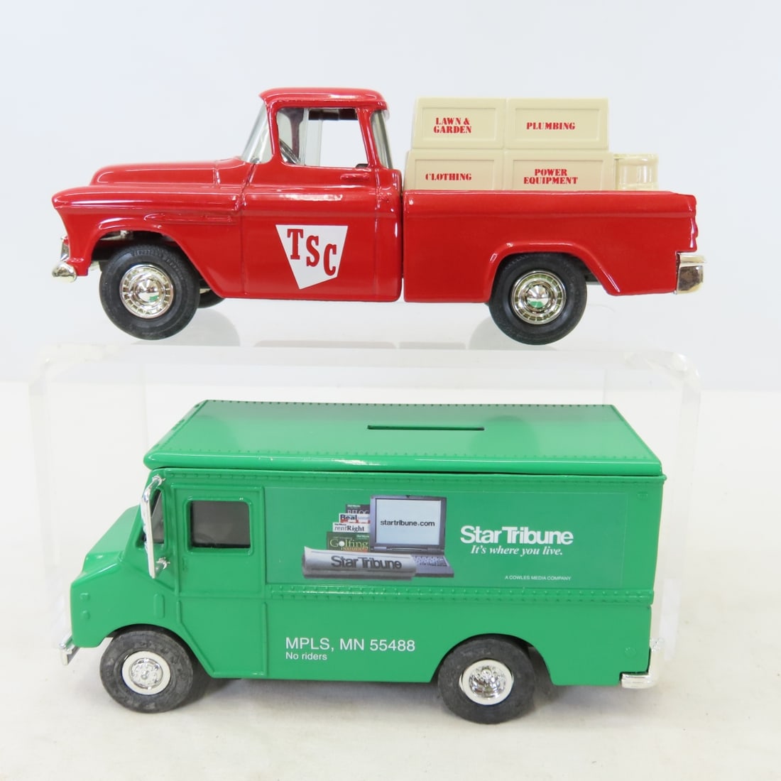 14 ERTL Car & Truck Diecast Coin Banks - 14