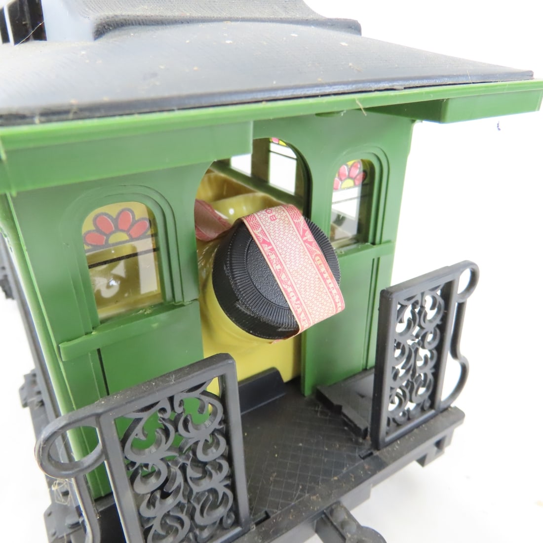 4 Piece Jim Beam Whiskey Train Decanter Set - 11