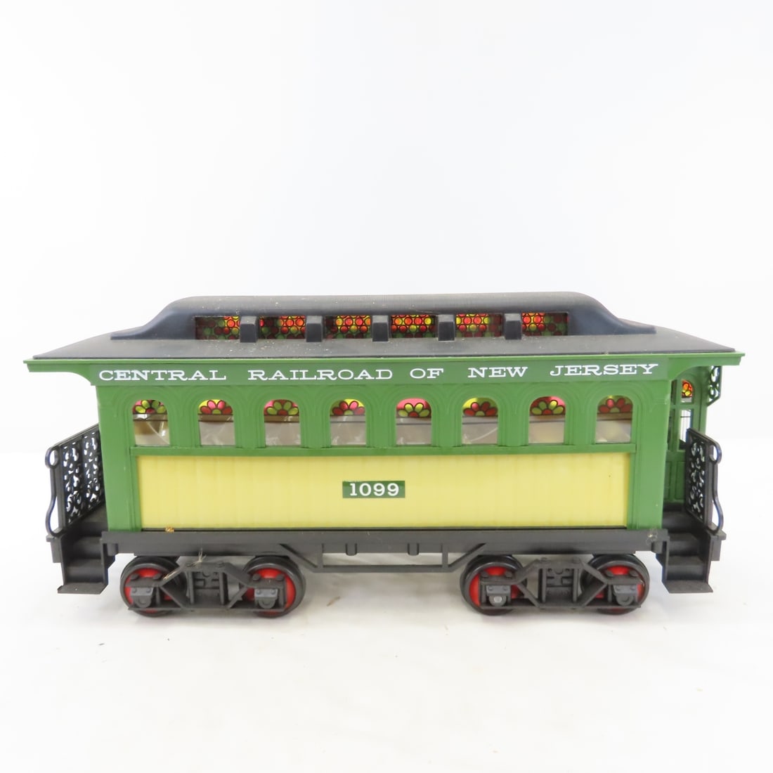4 Piece Jim Beam Whiskey Train Decanter Set - 8