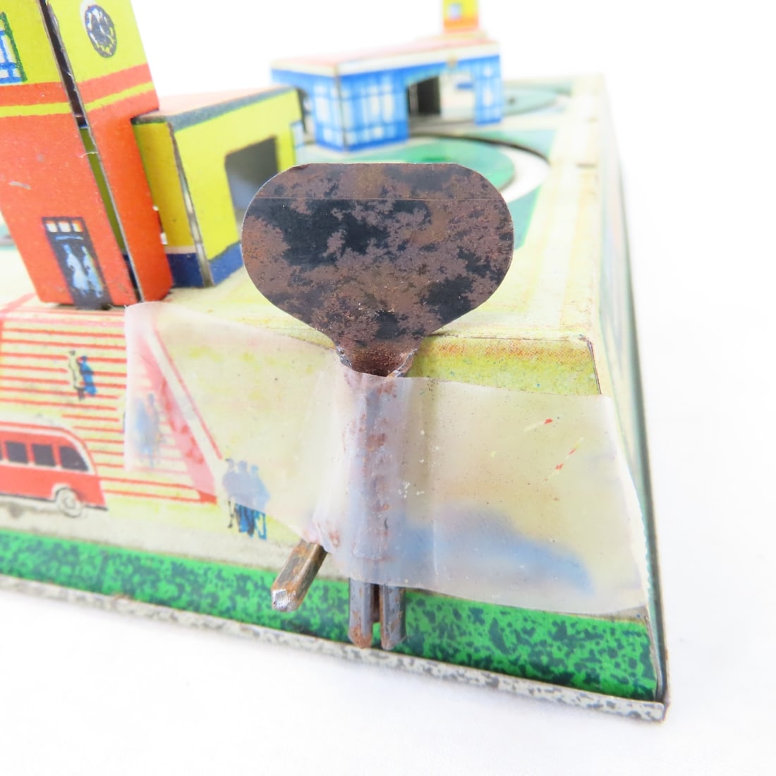 Russian Tin Wind-up Train, Marx Station & More - 11