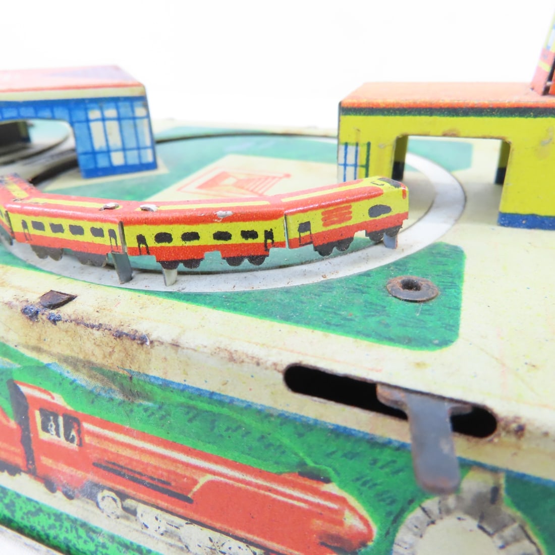 Russian Tin Wind-up Train, Marx Station & More - 15