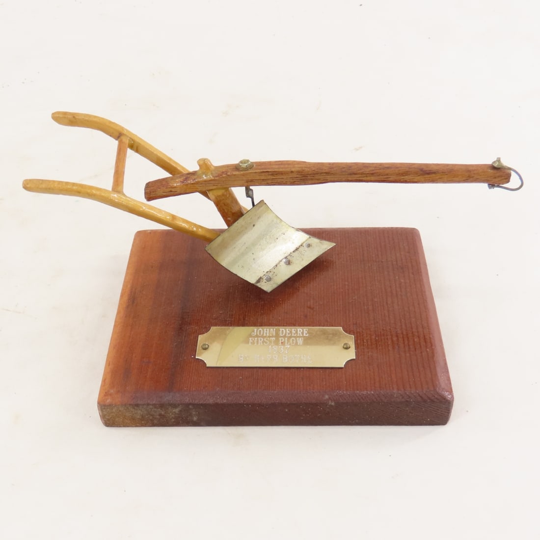 3 J Deere 1837 First Plow Models,1 by Herb Bothe - 10