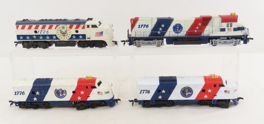Mantua, 2 Tyco & Bachmann 1776 HO Train Engines: Mantua, 2 Tyco & Bachmann 1776 HO Train Engines - LOT SIZE: 9x8x3" 3 LBS All information and photos, which are part of the description, are intended to be as accurate as possible, but errors are