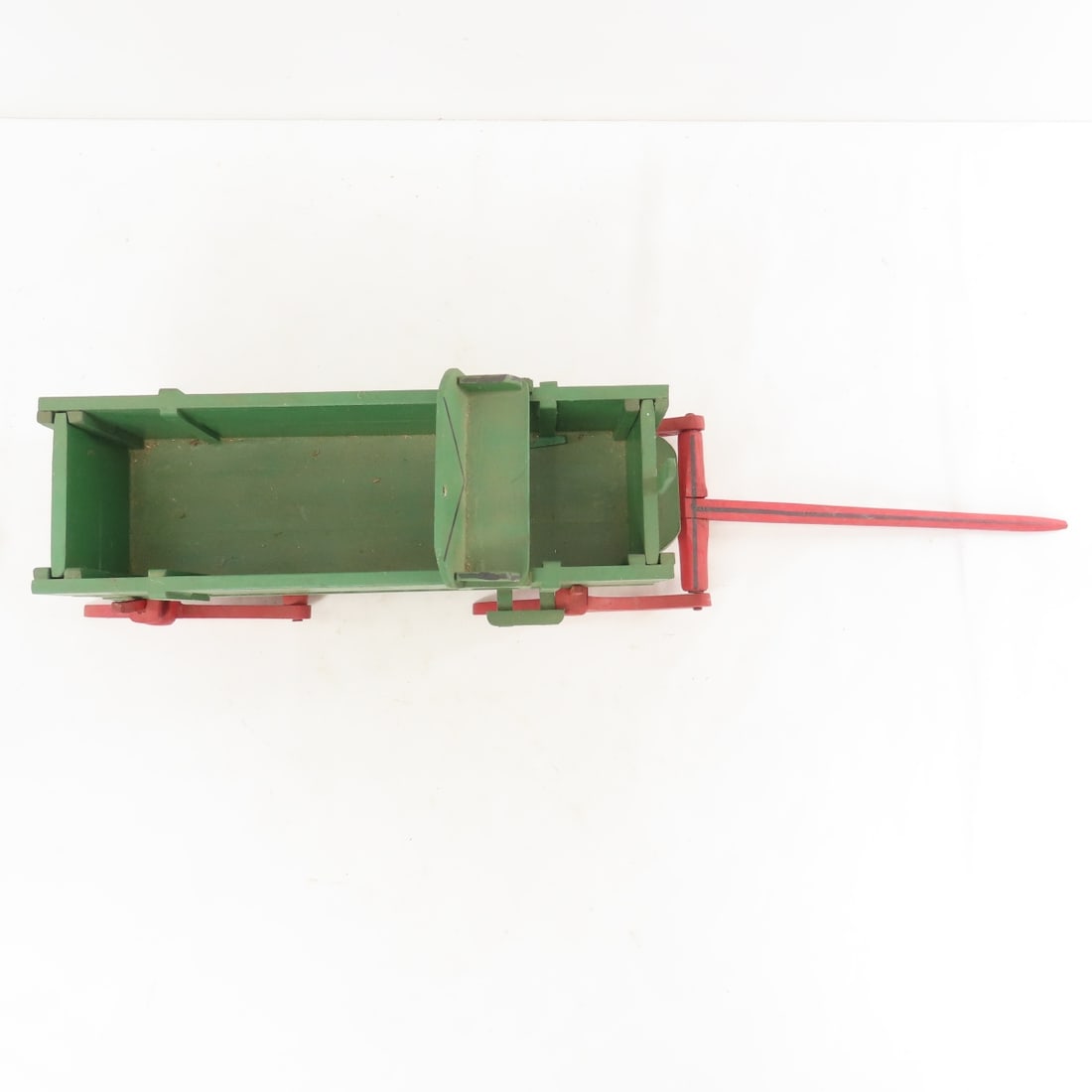 2 Breyer Horse Team Pulling Custom Wood Sled Wagon - 11