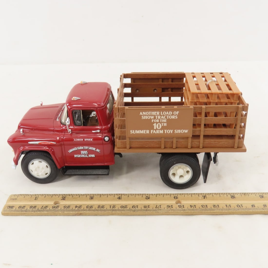 2 ERTL 1995 Summer Farm Toy Show Stake Trucks - 14