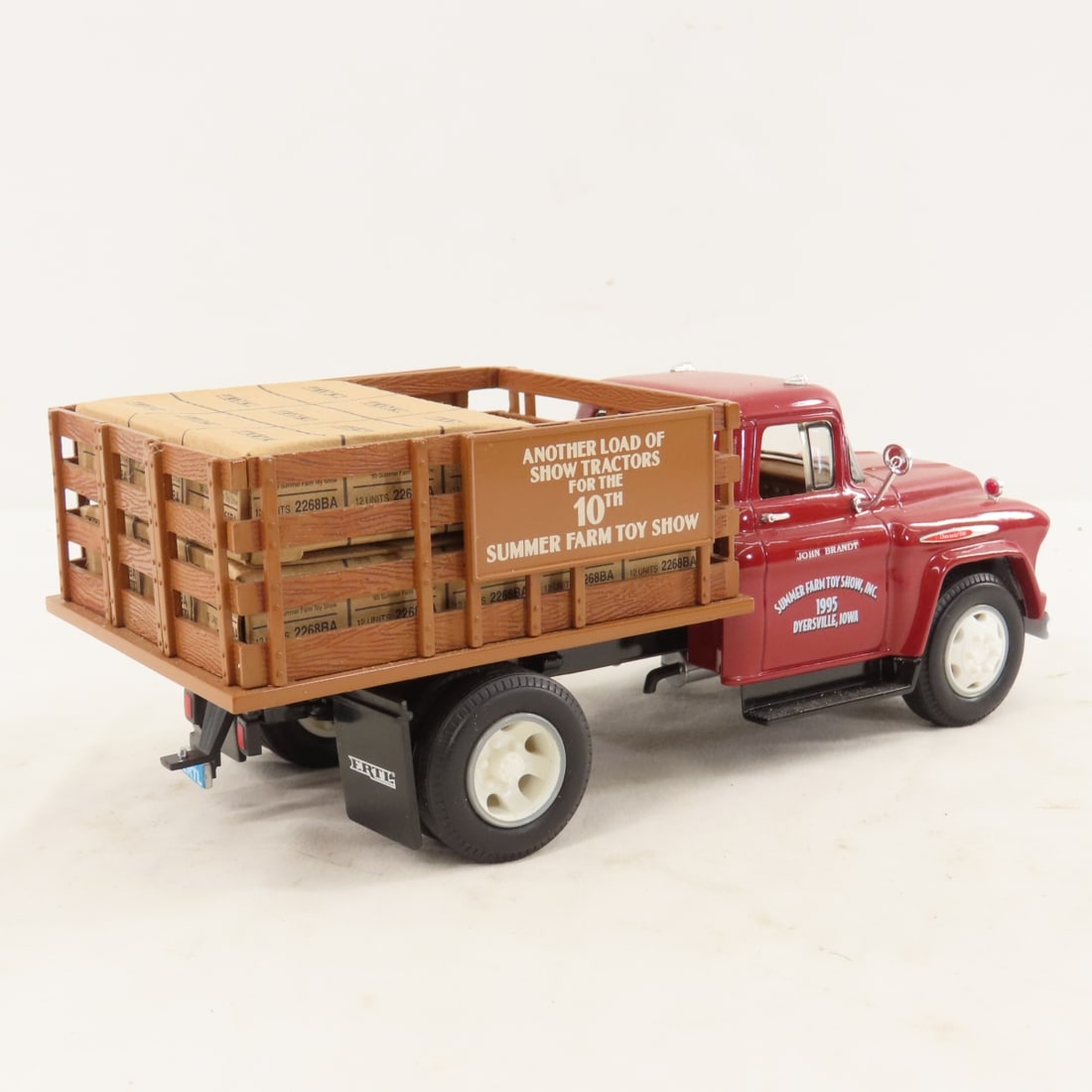 2 ERTL 1995 Summer Farm Toy Show Stake Trucks - 5