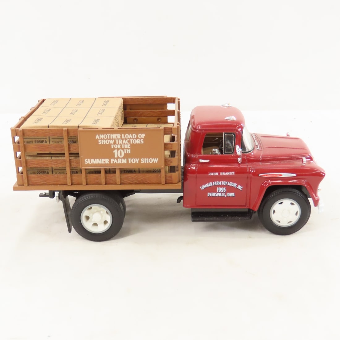 2 ERTL 1995 Summer Farm Toy Show Stake Trucks - 6