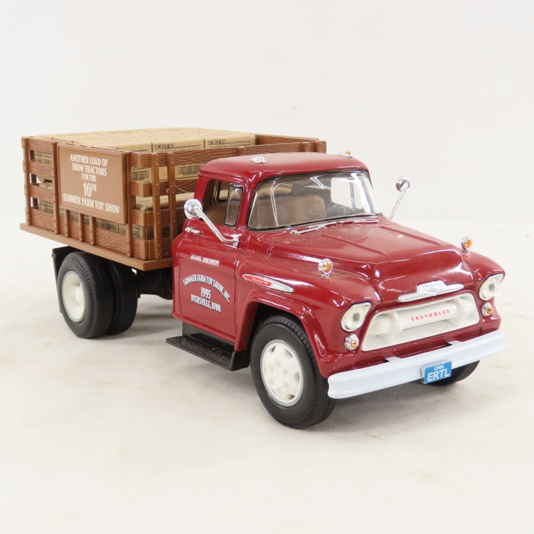 2 ERTL 1995 Summer Farm Toy Show Stake Trucks - 7